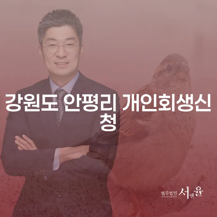 강원도 안평리 개인회생신청: 채무 해결의 첫걸음은?